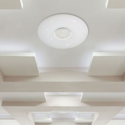 LED Dimmeres mennyezeti lámpa LED/40W/230V 3000/4000/6500K átm. 39 cm + távirányító