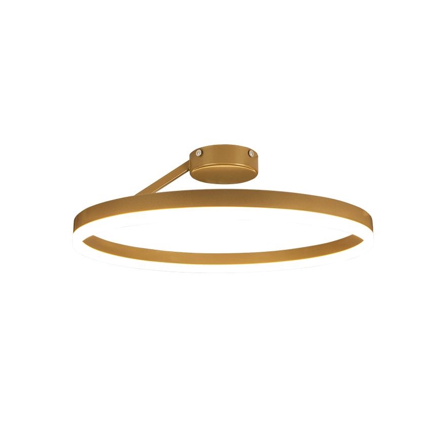 LED Fényerőszabályzós mennyezeti lámpa LED/40W/230V 3000-6500K arany + távirányító