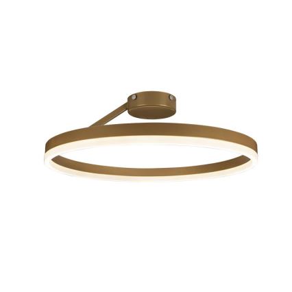 LED Fényerőszabályzós mennyezeti lámpa LED/40W/230V 3000-6500K arany + távirányító