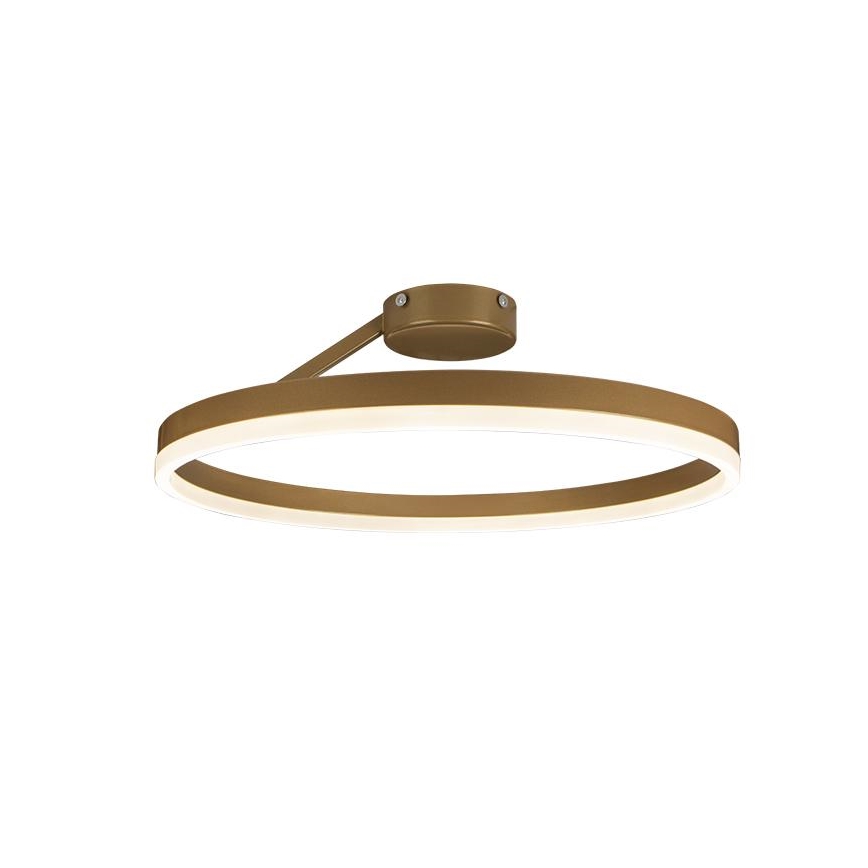 LED Fényerőszabályzós mennyezeti lámpa LED/40W/230V 3000-6500K arany + távirányító