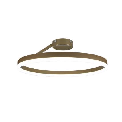 LED Fényerőszabályzós mennyezeti lámpa LED/40W/230V 3000-6500K arany + távirányító