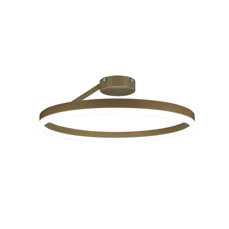 LED Fényerőszabályzós mennyezeti lámpa LED/40W/230V 3000-6500K arany + távirányító