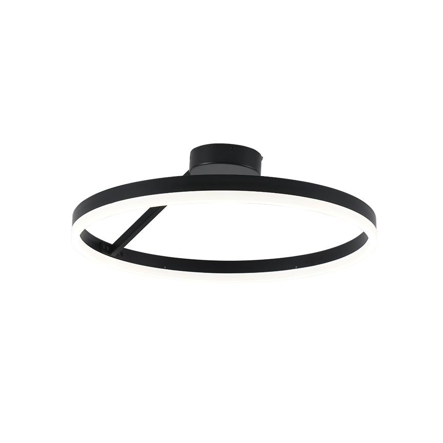 LED Fényerőszabályzós mennyezeti lámpa LED/40W/230V 3000-6500K fekete + távirányító