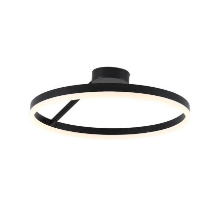 LED Fényerőszabályzós mennyezeti lámpa LED/40W/230V 3000-6500K fekete + távirányító