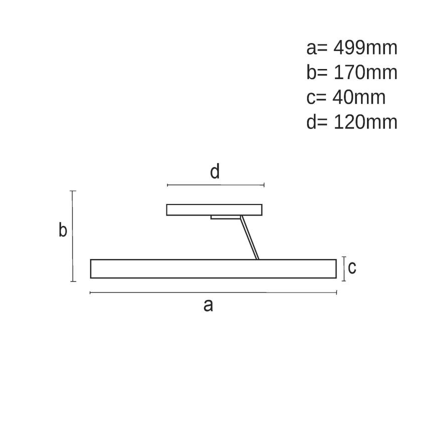 LED Fényerőszabályzós mennyezeti lámpa LED/40W/230V 3000-6500K fekete + távirányító
