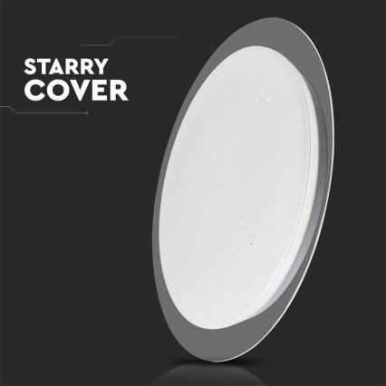 LED Dimmeres mennyezeti lámpa LED/40W/230V 3000K/4000K/6500K átm. 46,5 cm + távirányító