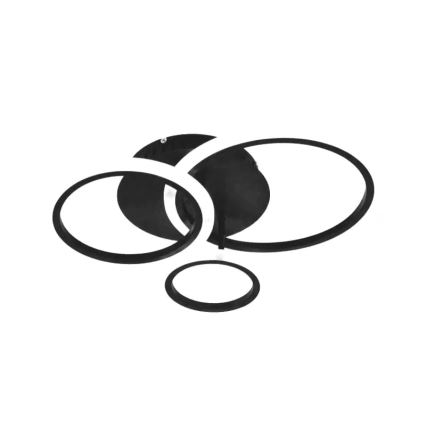 LED Fényerőszabályzós mennyezeti lámpa LED/40W/230V 3000-6500K fekete + távirányító