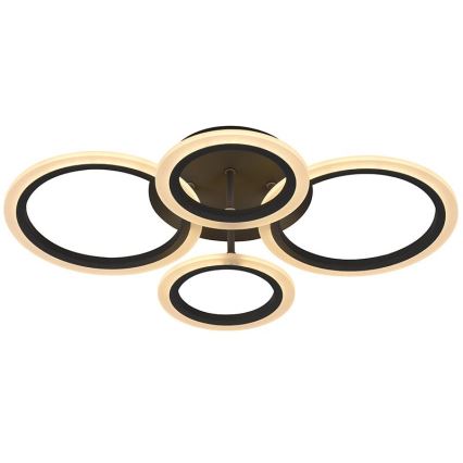 LED Fali mennyezeti lámpa állítható fényerővel LED/50W/230V 3000-6500K + távirányító