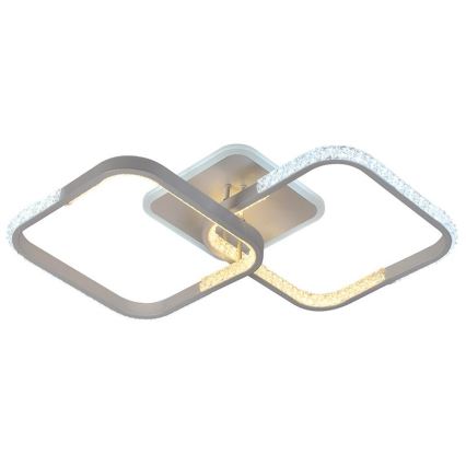 LED Fényerőszabályzós mennyezeti lámpa LED/55W/230V 3000-6500K + távirányító