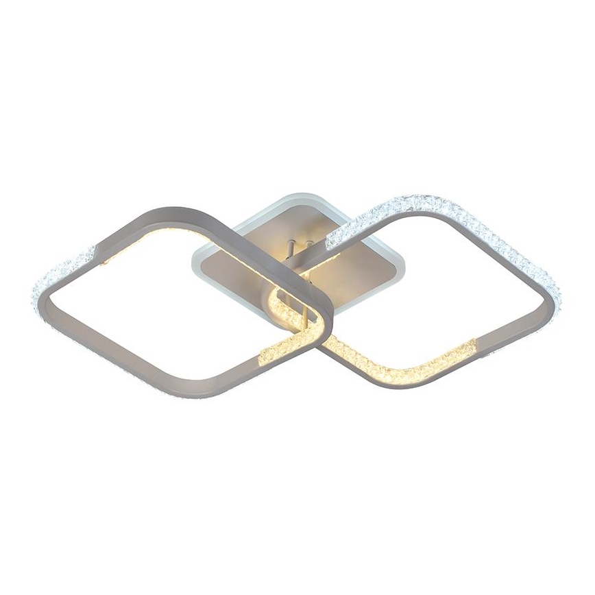 LED Fényerőszabályzós mennyezeti lámpa LED/55W/230V 3000-6500K + távirányító