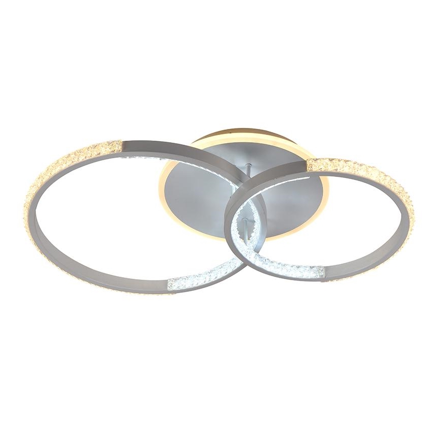 LED állítható fényerejű mennyezeti lámpa LED/55W/230V 3000-6500K + távirányító