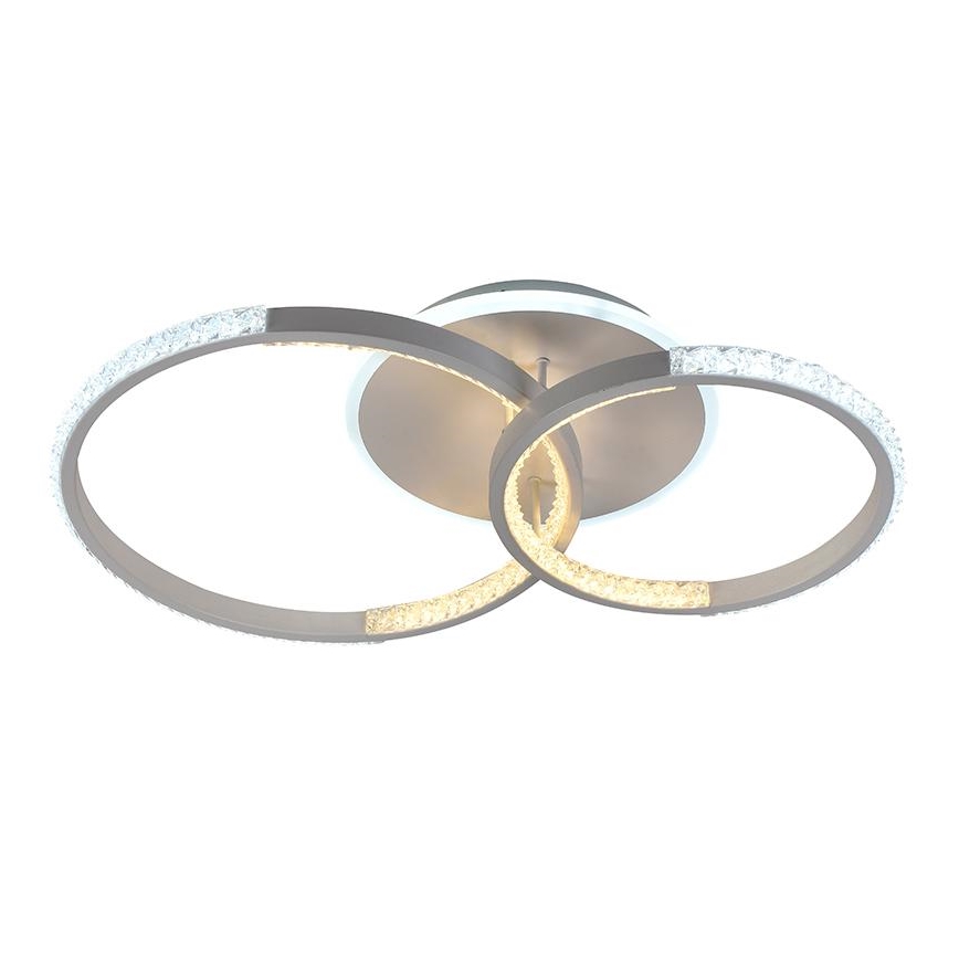 LED állítható fényerejű mennyezeti lámpa LED/55W/230V 3000-6500K + távirányító