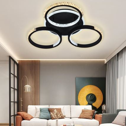 LED állítható fényerejű mennyezeti lámpa LED/60W/230V 3000-6500K + távirányító