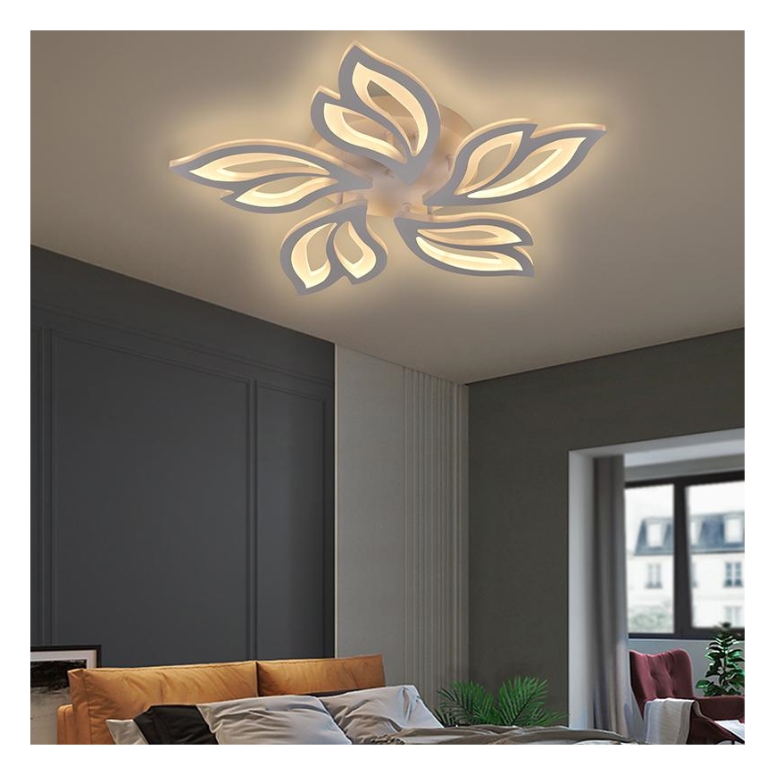 LED Fényerőszabályozható mennyezeti lámpa LED/65W/230V 3000-6500K + távirányító