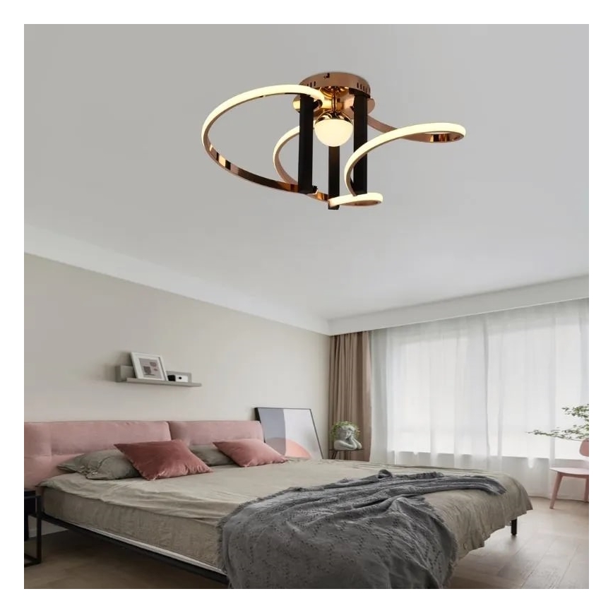 LED Fali mennyezeti lámpa állítható fényerővel LED/70W/230V 3000-6500K + távirányító