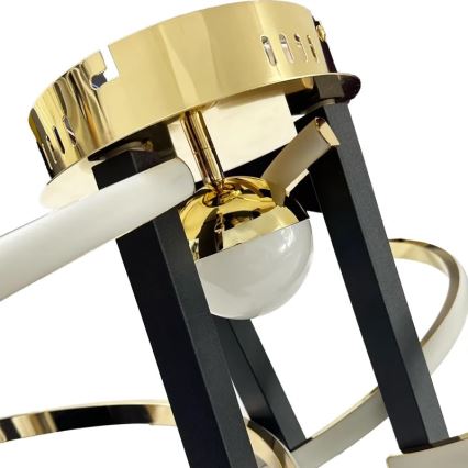 LED Fali mennyezeti lámpa állítható fényerővel LED/70W/230V 3000-6500K + távirányító