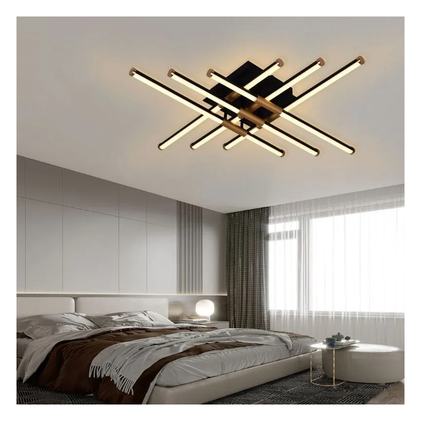 LED Fali mennyezeti lámpa állítható fényerővel LED/70W/230V 3000-6500K + távirányító