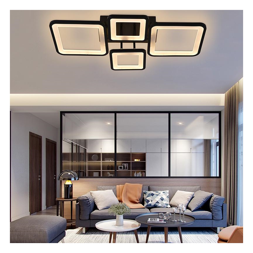 LED Fali mennyezeti lámpa állítható fényerővel LED/70W/230V 3000-6500K + távirányító