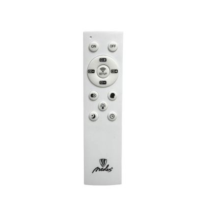 LED Fényerőszabályzós mennyezeti lámpa LED/72W/230V 3000-6500K arany + távirányító