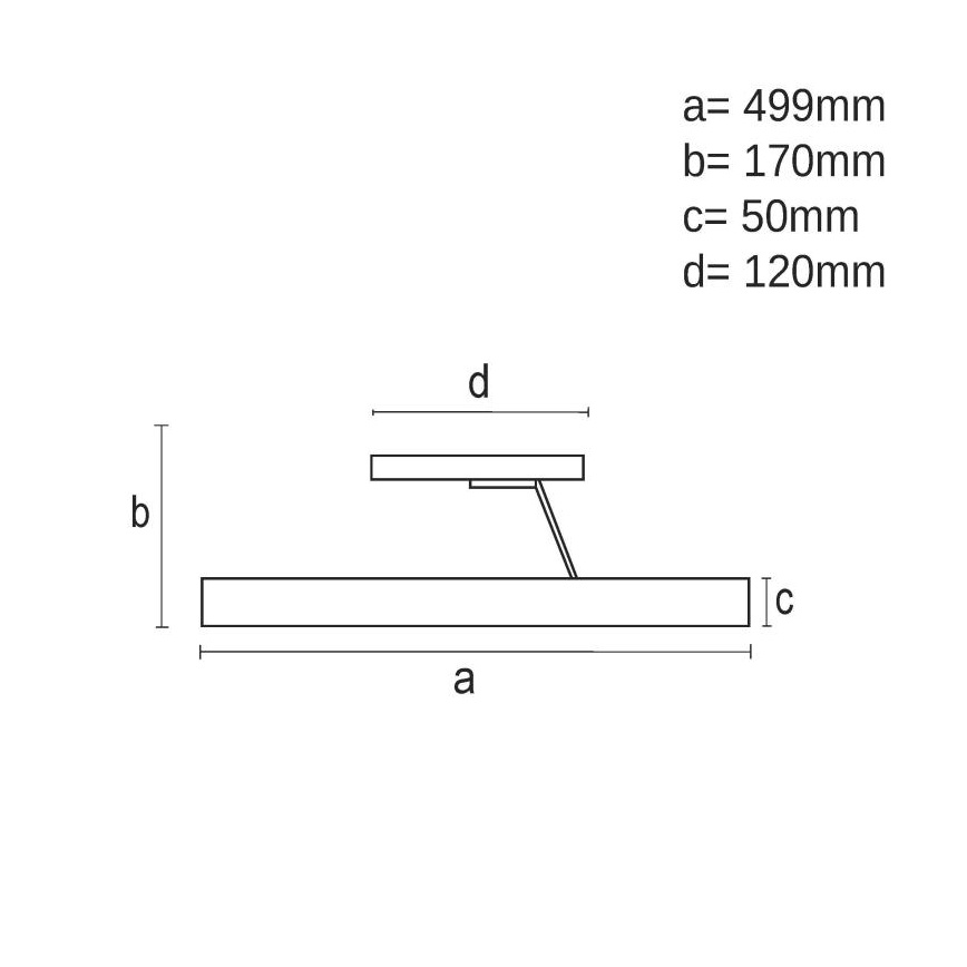 LED Fekete felületre szerelhető dimmelhető csillár LED/72W/230V 3000-6500K + távirányító