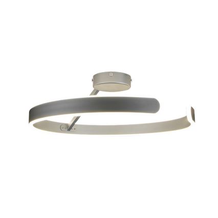 LED Fényerőszabályzós mennyezeti lámpa LED/72W/230V 3000-6500K matt króm + távirányító