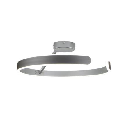 LED Fényerőszabályzós mennyezeti lámpa LED/72W/230V 3000-6500K matt króm + távirányító