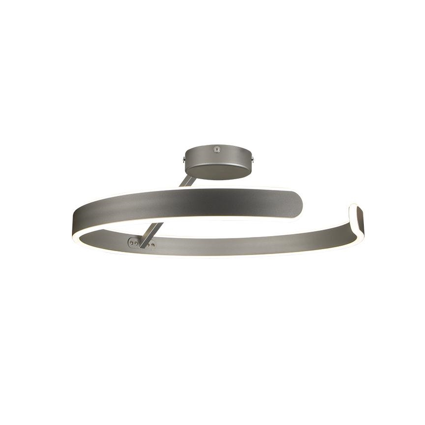 LED Fényerőszabályzós mennyezeti lámpa LED/72W/230V 3000-6500K matt króm + távirányító