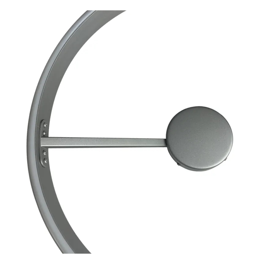 LED Fényerőszabályzós mennyezeti lámpa LED/72W/230V 3000-6500K matt króm + távirányító