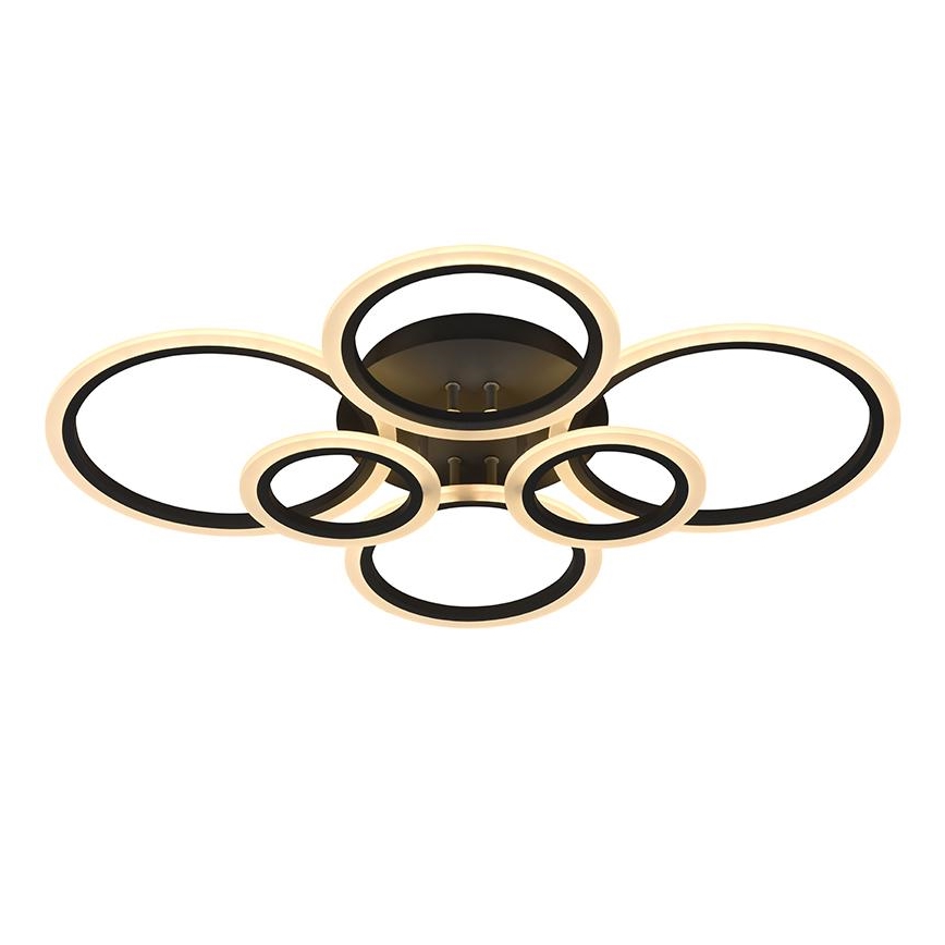 LED Fali mennyezeti lámpa állítható fényerővel LED/85W/230V 3000-6500K + távirányító