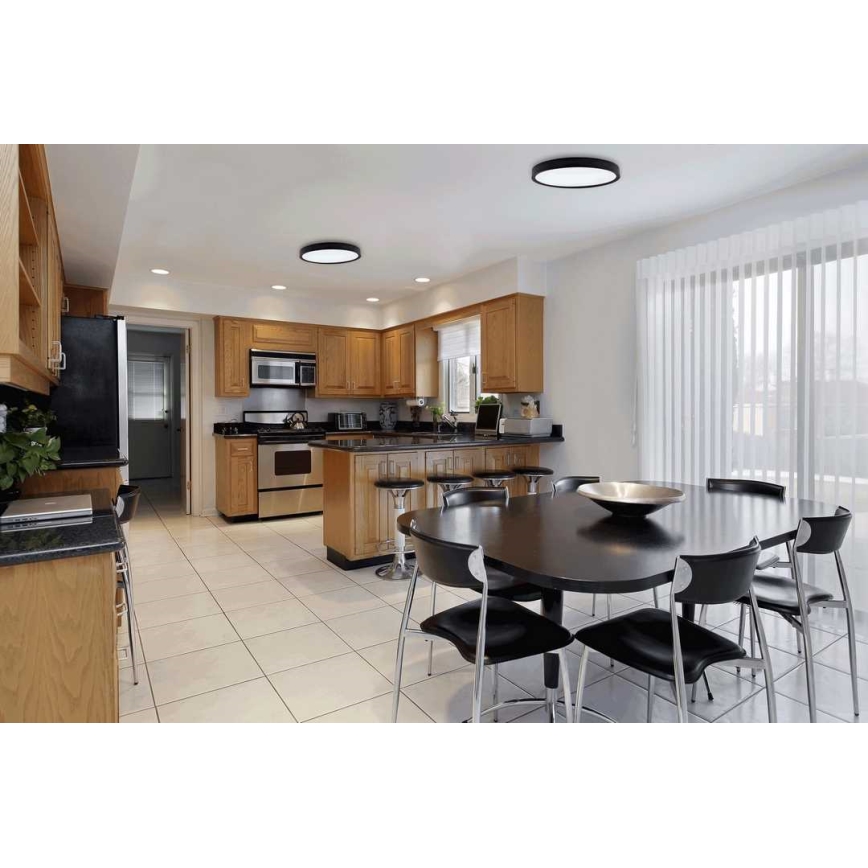 LED Dimmeres mennyezeti lámpa SAMER LED/40W/230V 2900-6000K + távirányító
