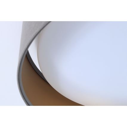 LED Fényerőszabályozható mennyezeti lámpa SMART GALAXY LED/24W/230V átm. 44 cm szürke/arany 3000-6500K + távirányító