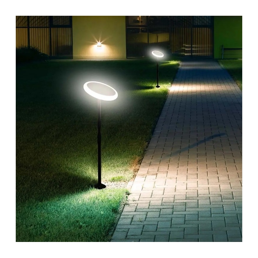 LED Állítható napelemes lámpa GARDEN LED/8W/5V 60-129 cm 4000K IP65