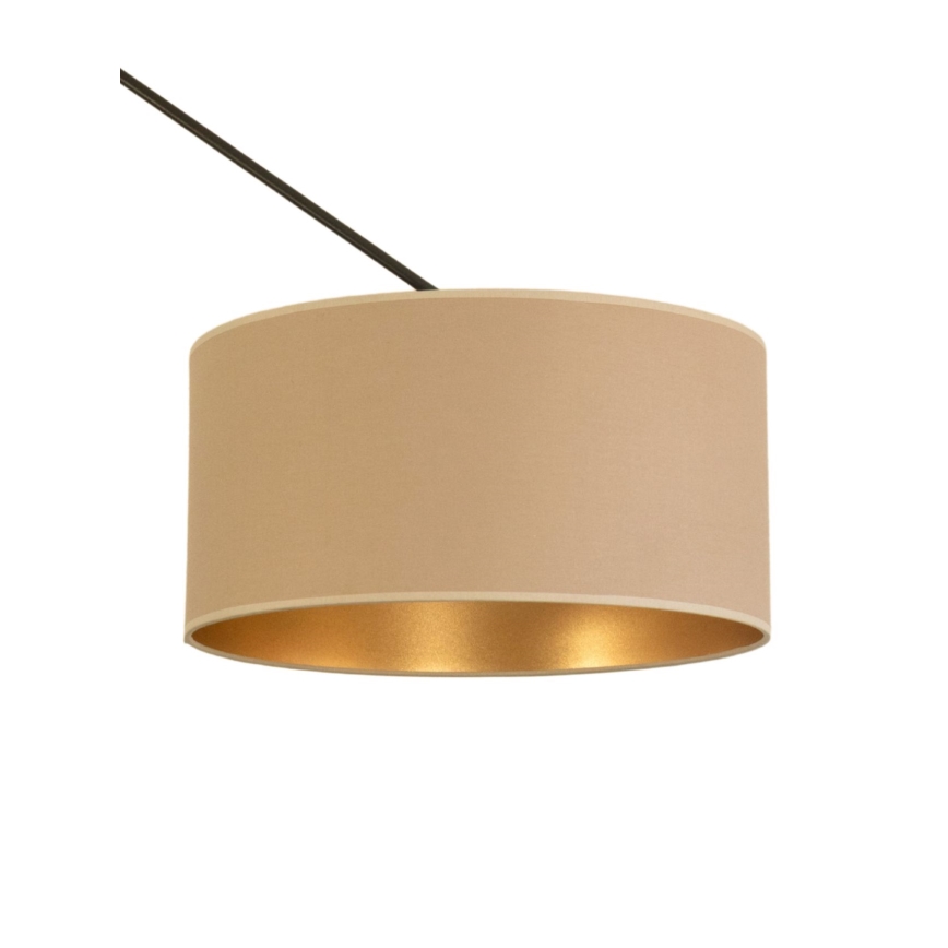LED állítható rúdon függesztett csillár GORTA 1xE27/60W/230V bézs/arany