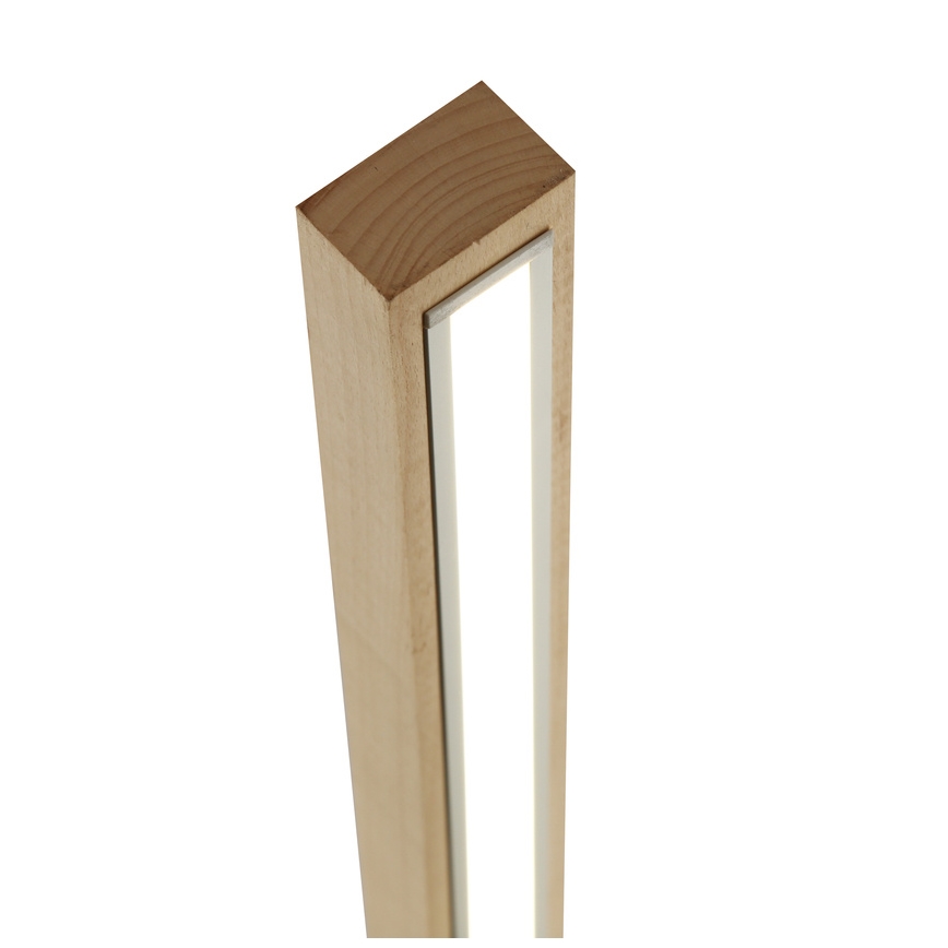 LED Állólámpa ALSET LED/18W/230V bükkfa