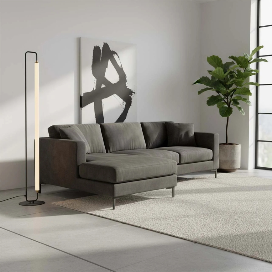 LED állólámpa FELICJA LED/24W/230V 4000K fekete