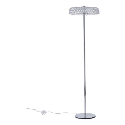 LED Állólámpa LED/10W/230V 3000K fényezett króm