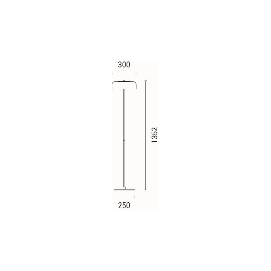 LED Állólámpa LED/8W/230V 3000K