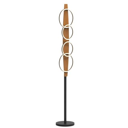 LED állólámpa MELISA LED/25W/230V fenyő