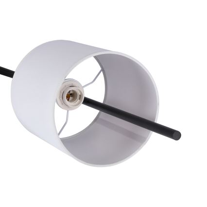 LED Állólámpa TOKYO 1xE27/40W/230V + LED/3W fekete/fehér