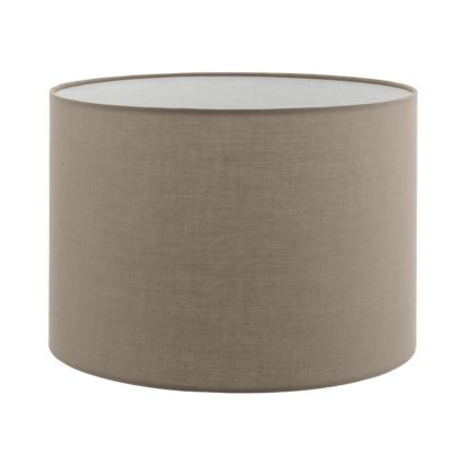 LED állólámpa TUNJA 1x E27/20W/230V Ø 30 cm matt króm/taupe