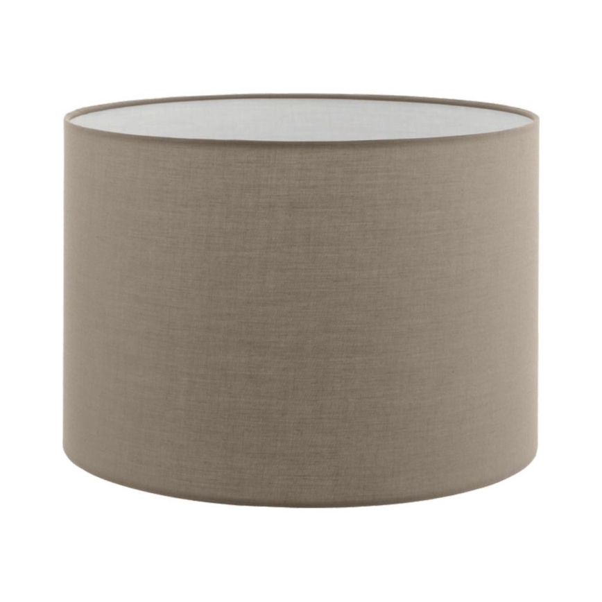 LED állólámpa TUNJA 1x E27/20W/230V Ø 30 cm matt króm/taupe
