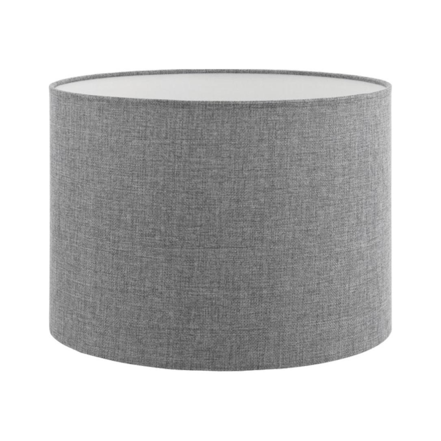 LED állólámpa TUNJA 1xE27/20W/230V Ø 30 cm matt króm/szürke