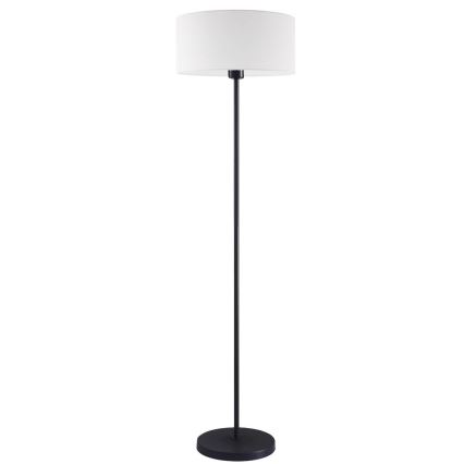 LED állólámpa TUNJA 1xE27/20W/230V Ø 38 cm fekete/fehér