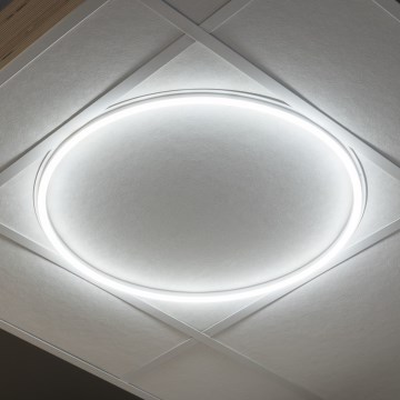 LED álmennyezeti keret AVAR LED/40W/230V 4000K átm. 59 cm