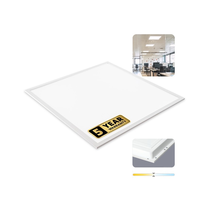 LED álmennyezeti panel DAVRO LED/40W/230V 4000K 59,5x59,5 cm fehér