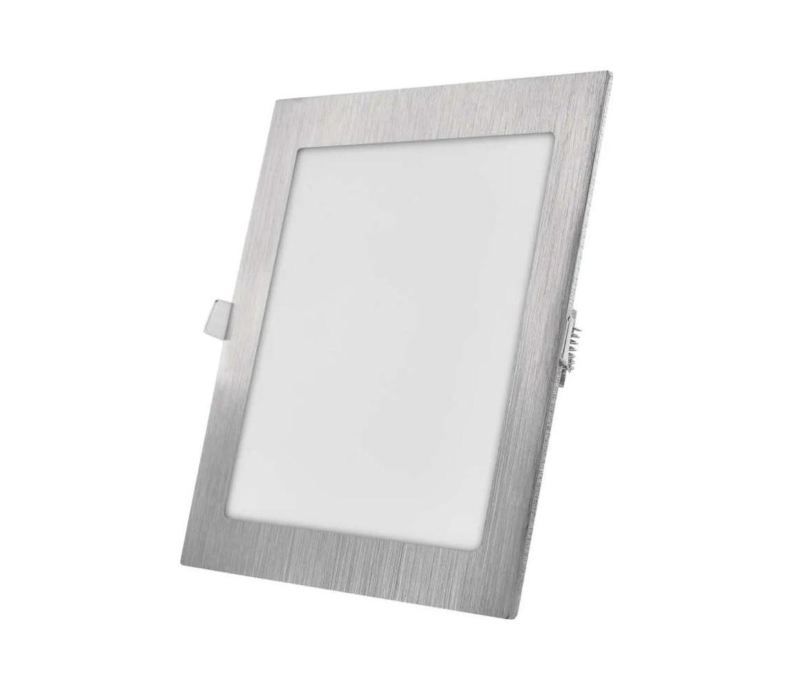 LED álmennyezeti világítótest NEXXO LED/18W/230V 3000/3500/4000K ezüstszínű 22,5x22,5 cm ZD2243