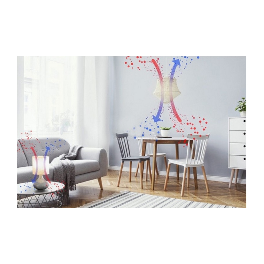 LED Antibakteriális izzó A100 E27/13W/230V 2700K - Osram