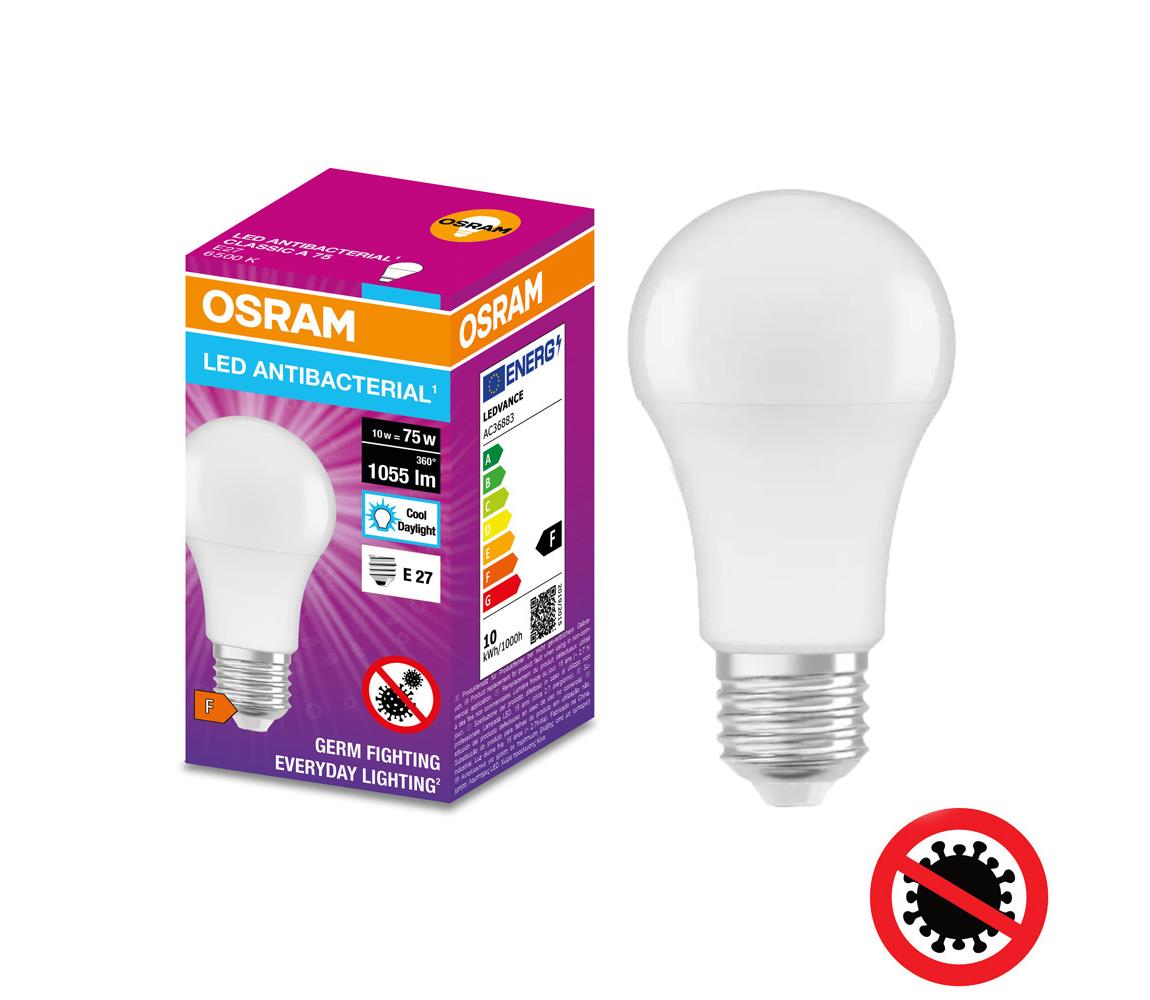 Osram LED Antibakteriális izzó A75 E27/10W/230V 6500K