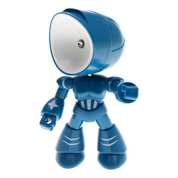 LED asztali lámpa LED/0,06W/3xLR41 robot kék