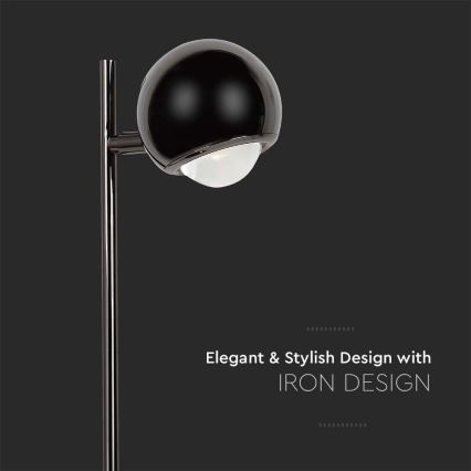 LED Asztali lámpa LED/5W/230V 3000K fekete